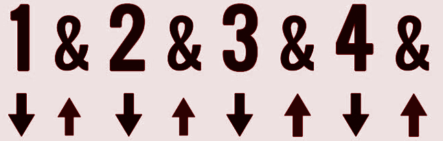 Alternative down and up strokes