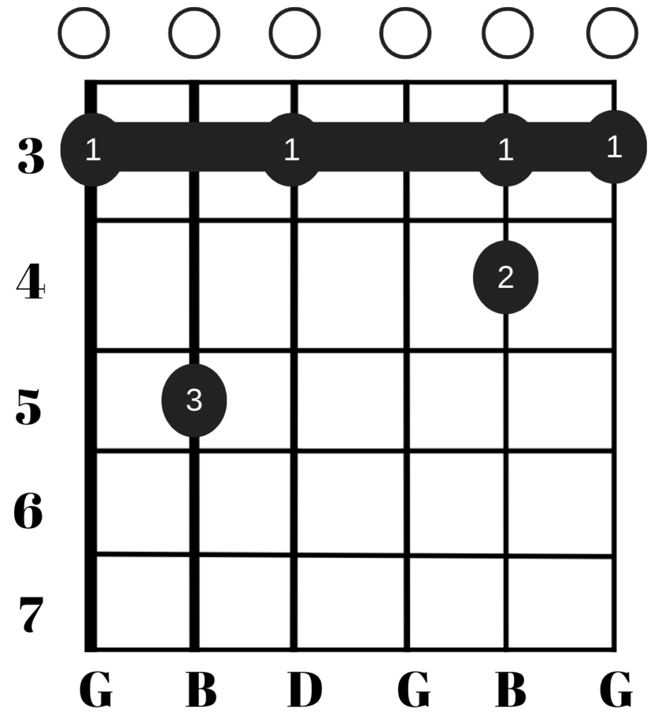 G Major Barre Variation 2
