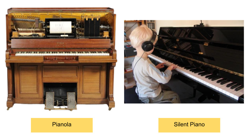Pianola and Silent Piano